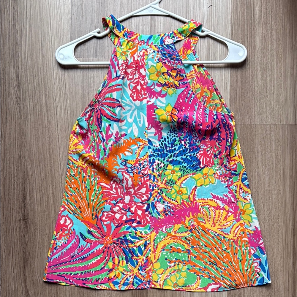 Vibrant Lilly Pulitzer top - Picture 2 of 2